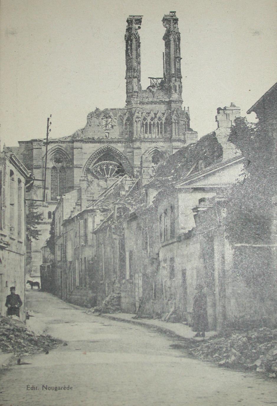 Rue de l'Echelle du Temple en 1918